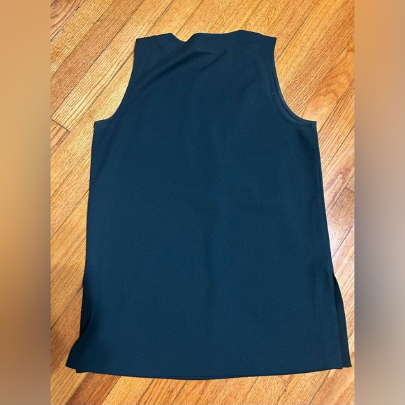 Ann Taylor Womens Medium Sleeveless Blouse Green  V Neck Office  SOLD - Picture 7 of 7